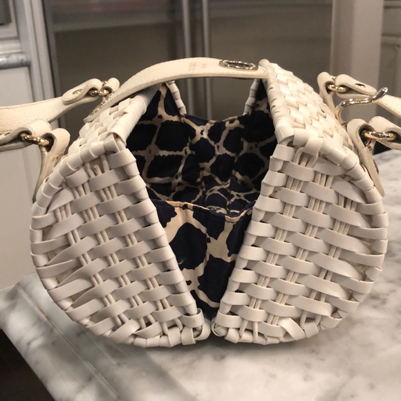 kate spade Bags Vintage Cylinder Wicker Basket Kate Spade Purse